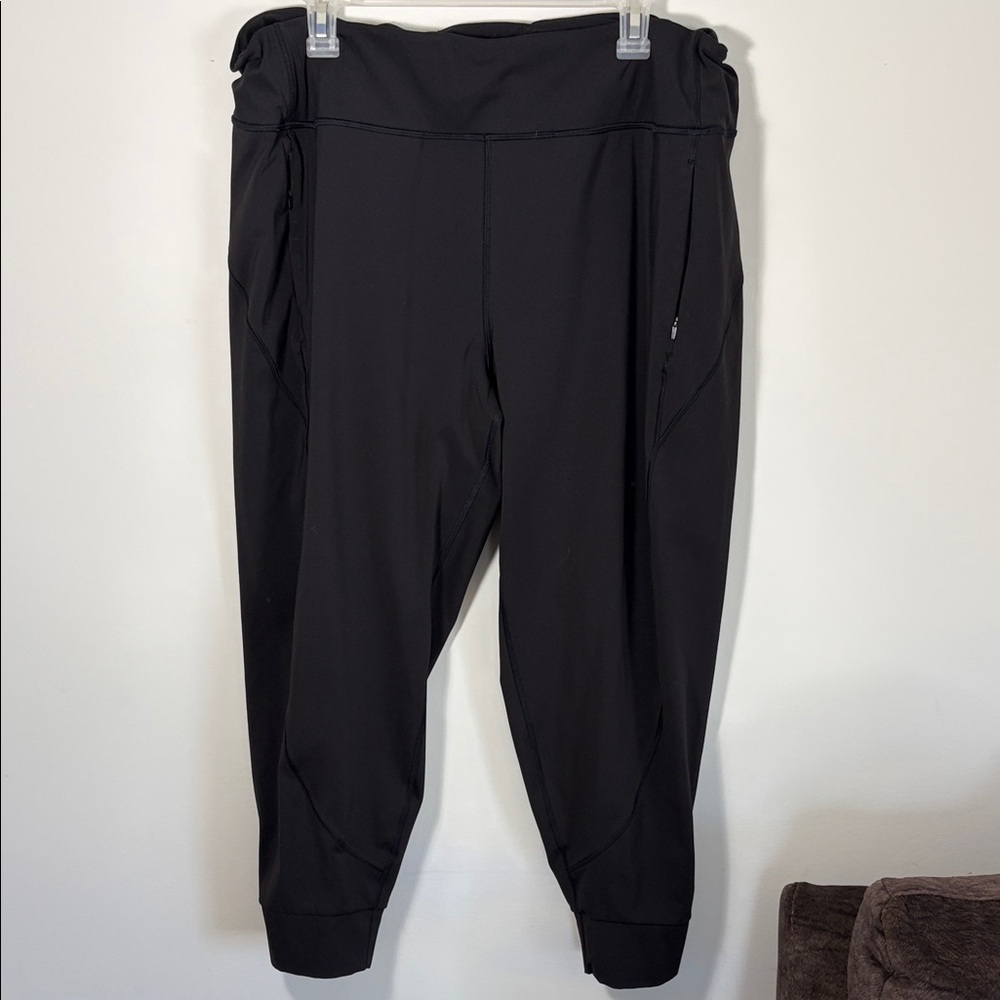 Athleta Rainer Mid Rise Jogger - Black - 2X - Picture 3 of 14
